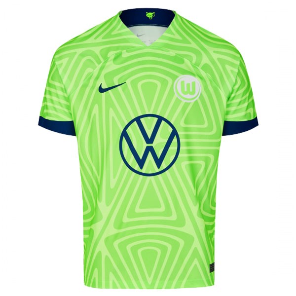 Authentic Camiseta Wolfsburg 1ª 2022-2023 Verde